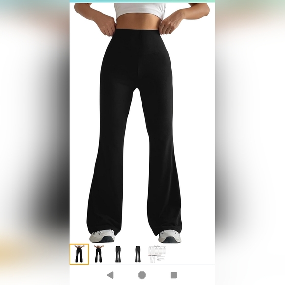 Fit Flare Sport Leggings - Picture 2 of 6